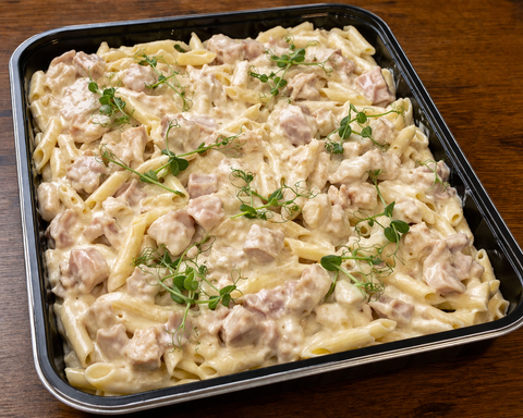 Penne Creamy Chicken and Bacon Carbonara Family Size