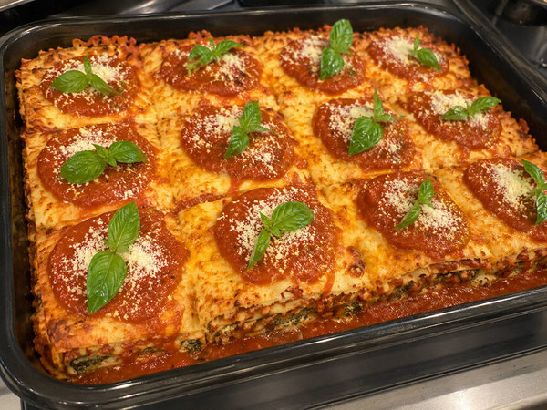 Spinach & Ricotta Cannelloni Family Size