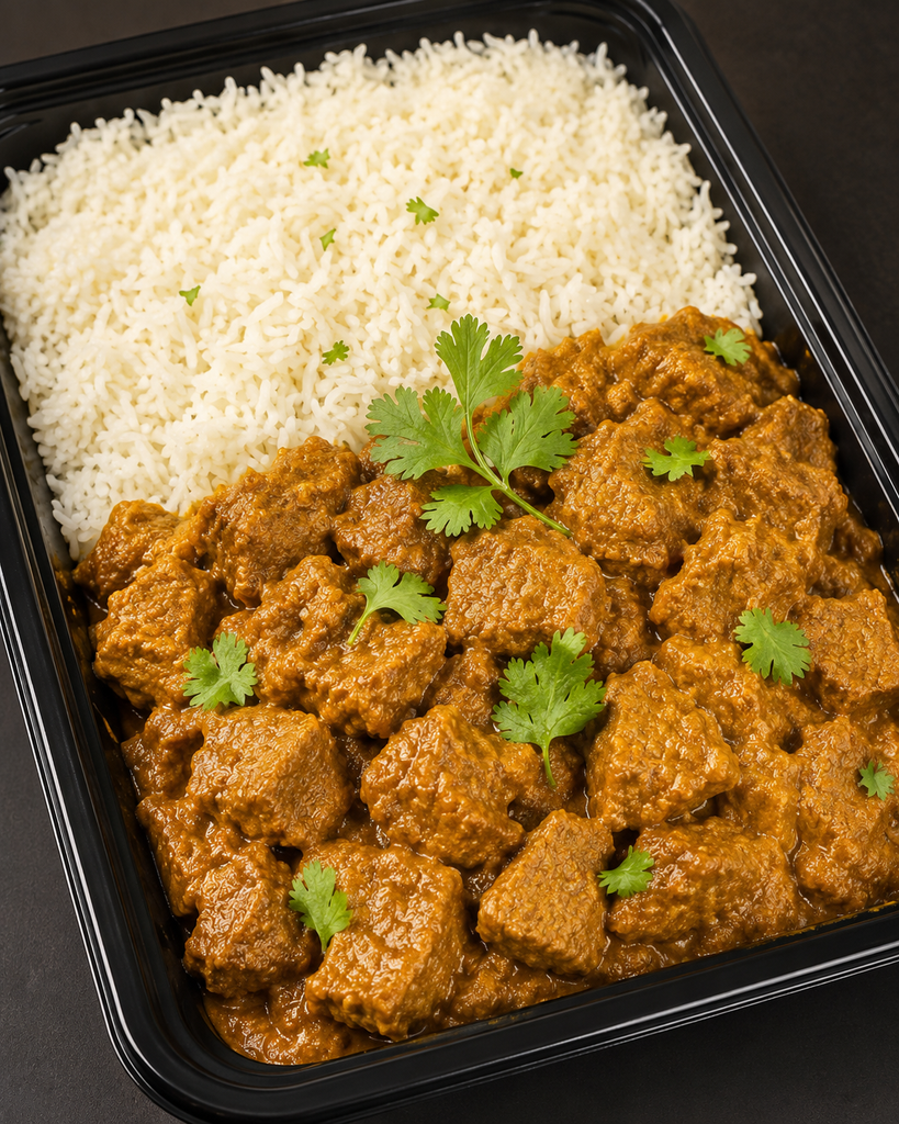 Beef Korma with Jasmine Rice  Family
