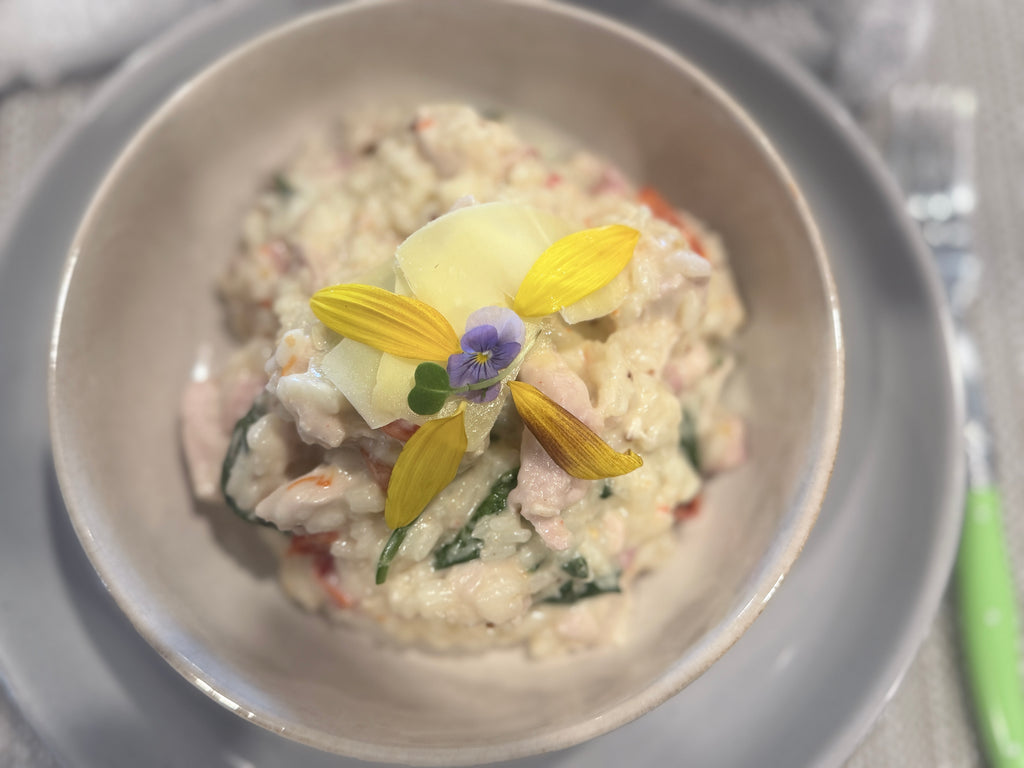 Chicken, Bacon, Spinach & Capsicum Risotto (GF)