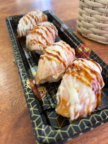 Salmon Aburi 4 Pc Pack