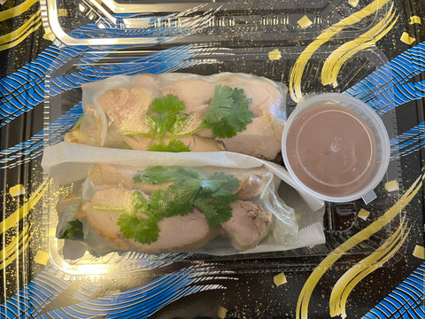 Lemongrass Chicken Vietnamese Cold Roll - Twin Pack