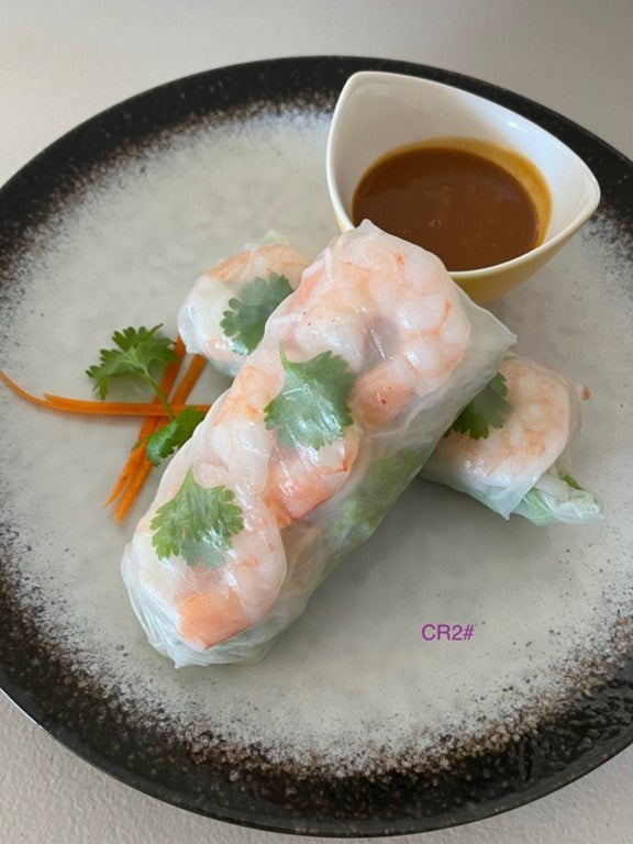 Streamed Prawn Vietnamese Cold Roll Twin Pack – Copper Coast Chef
